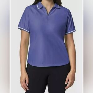 Mondetta Ladies Medium 1/4 Zip Polo Shirt